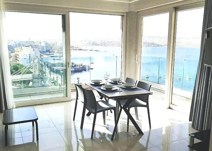 New Seafront - Spectacular Views * St Paul's Bay